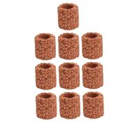 Artibetter 10pcs Ceramic Filter Ring for Aquarium Fish Tank with Wide Adherent Parasitism Area and Break down Beneficial Function, Accessory Filter for Aquarium Use Style