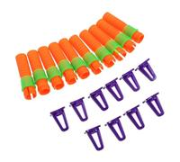 Artibetter 10pcs Crayon Extender Twistable Oil Pastel Holder for Artists Versatile Drawing Tool with Sharpener Function Compatible with Crayons and Oil Pastels