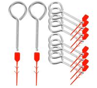 ARTIBETTER 10pcs Fire Extinguisher Lock Pins Pull Pins for Fire Equipment Essential Safety Locks for Businesses and Public Places Accessory
