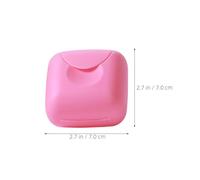 ARTIBETTER 10pcs Leakproof Travel Soap Containers with Sealed Lids Portable Soap Cases for Camping Business Trips and Outdoor Use Raised Base Design for Dry Storage