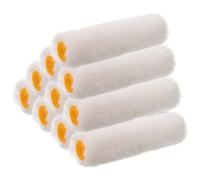 Artibetter 10pcs Mini Paint Roller Covers Replacement Small Cotton Thread Roller Sleeves for Household Decoration Painting and Wall Painting Efficient and Longer Lasting Use