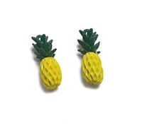 Artibetter 10pcs Pineapple Charm Pendant Alloy Diy Pendant Charms for Necklace Bracelet Tiki Bar Accessories