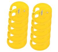 ARTIBETTER 10pcs Plastic Calf Weaning Tool Nose Rings for Cattle Use Livestock Equipment Prevent Suckling with Practical Design