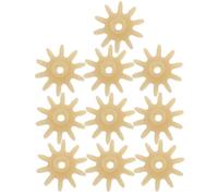 Artibetter 10pcs Plastic Candy Machine Replacement Gear Wheel for Bubble Machines and Mini Vending Units Lightweight and Easy Installation Replacement Part