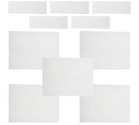 Artibetter 10pcs Repair Mesh Tungsten Wire Plastic Repair Mesh Sheet for Plastic and Stainless Steel 5 Sheets