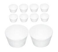 Artibetter 10Pcs Reusable Foam Cake Dummies Multi-Functional Practice Accessories for Decorating Skills Party Decoration Medium