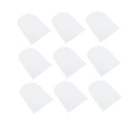 ARTIBETTER 10pcs Translucent Clothing Covers Closet Garment Bags Dustproof EVA Material Hanging Clothes Protector for Coats Suits Storage Organizer