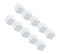 Artibetter 10pcs Turtle Calcium Block Minerals Molar Cube for Tortoise Tank Freshwater Aquatic Use Wear-resistant Calcium Supplement