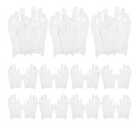 ARTIBETTER 12 Pairs Working Cotton Gloves Fingerless Comfortable Flexible White Classic Style for Women Adults Formal Occasions and Work