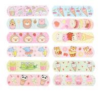 Artibetter 120pcs Waterproof Cartoon Wound Bandages for Adults with Breathable Pe Material and Self-Adhesive Design, for Outdoor First Aid Use