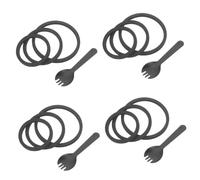ARTIBETTER 12pcs Aquarium Floating Plant Corral Feeding Ring for Medium-sized Fish Tanks Plastic Circular Floating Barrier that Keeps Plants Separated from Feeding Zones and Fish Food
