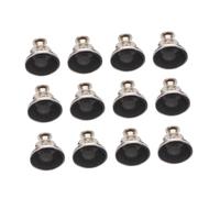 Artibetter 12Pcs Detachable Alloy Jean Buttons No Sew Waist Extenders with Double Sided Groove Design Adjustable Waistband Buckles for Jeans Durable and Practical