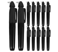 Artibetter 12pcs Golf Ball Line Marker - Golf Ball Alignment Pen for Positioning Training & Competitive - Marking Pen with Iron Triangle Clip for Accurate Putting Line Drawing