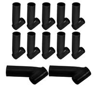 ARTIBETTER 12pcs Plastic Kite Rod Connectors Set for DIY Kite Frame Repair Sturdy Plastic Tube Connectors Suitable and Adults Craft Projects