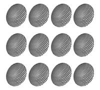 Artibetter 12pcs Sound Box Iron Net Covers 38mm Speaker Protective Mesh Crash-proof Audio Speaker Grills Household Protection Nets for Microphone and Loudspeaker