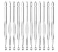 Artibetter 12pcs Stainless Steel Earwax Cleaning Tools Set with Sturdy Ear Spoon Pickers for Effective Ear Wax Removal, Suitable Under 12 Years, Silver