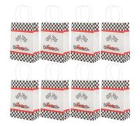 Artibetter 12pcs Storage Pouches Shopping Bag Paper Material Decorative Bags Extra Large for Holding Small Items Party Wedding Present Storage
