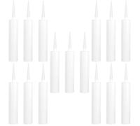 Artibetter 15 Pcs Empty Hose Needle Tip Bottles Fillable Caulking Sealant Daily Applicator Bottle Empty Silicone Squeeze Bottles Fillable Caulking Tubes Plastic Controller