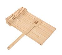 ARTIBETTER 15pcs Bamboo Fan Handles Chinese Style Sturdy DIY Craft Sticks for Painting Fans for Weddings Summer Parties Cultural Art Projects