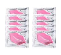 ARTIBETTER 15pcs Hydrating Exfoliating Lip Mask Set Collagen Moisturizing Lip Care Pads for Women Anti-crack Skin Repair and Line Reduction Suitable for Dry and Overnight Use