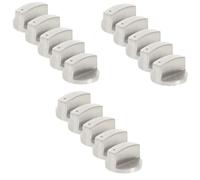 Artibetter 15pcs Stainless Steel Stove Control Knobs for Gas Range Oven Knobs Replacement