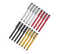 Artibetter 16pcs Capacitive Stylus Pen Set for Tablets and Touch Screens Precision Pens Black and Red for Drawing Note-taking and Gaming