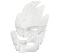 Artibetter 16pcs DIY Masquerade Masks: Phoenix and Unpainted Craft Masks, Half Face Plain Design for Halloween, Masquerade Parties, Carnival Decorations