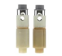 Artibetter 1Pair Close Toilet Seat Hinge Damper Shaft with Noise Reduction