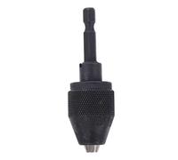 ARTIBETTER 1pc Drill Chuck Adapter with Handle for Rotary Tool Keyless Conversion for Electric Hammer Accessories Compatible with Standard Drill Bits Space Saving Design