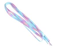 Artibetter 2 Pair Flat Shoelaces for Trainers and Boots, Multi-purpose Polyester Athletic Shoe Laces Tie-dye Gradient Design, 140cm Length in Candy Color and Light Pink