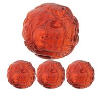 ARTIBETTER 2 Pairs Wooden Zodiac Baoding Hand Balls for Meditation Therapy and Wrist Strengthening, 2 Inch Classic Chinese Health Massage Balls with Resist Slippage Feature for Commuting
