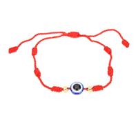 Artibetter 2 Pcs Adjustable Red String Evil Eye Bracelets for Women and Men, Hand Woven 7 Knots Design with Flexible Comfortable Fit, Stylish Protection Accessories for Everyday Wear