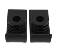 Artibetter 2 Pcs Black Walker Ski Glides 28.6mm Diameter Walker Foot Pads Anti-Skid Replacement Accessories and Crutches Practical Mobility Aid for Seniors
