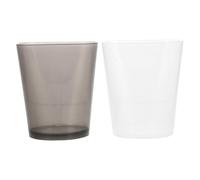 Artibetter 2 Pcs Plastic Measuring Cups with 135ml Capacity, Multi-Functional Beaker for Home Kitchen, Standing Stable Design with Easy-to-Read Markings and Square Mouth