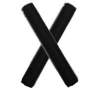 ARTIBETTER 2 Rolls Black Decorative Gauze Roll Wide Pack for Wedding Handrail Stair Decor Craft DIY Tulle Ribbon for Floral Arrangements Garlands Dress Embellishments Durable Wear Resistant
