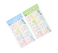 ARTIBETTER 2 Sheet Planner Monthly Date Sticker Tabs for Notebooks and Journals Flexible Adhesive Labels for Yearly Scheduling and Easy Month Differentiation