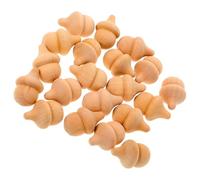 Artibetter 20 Pcs Pine Cone Decorations Craft Christmas Peg Doll Acorns DIY Unfinished Doll Christmas Ornaments Decor Home Adults Dolly Pegs Wooden