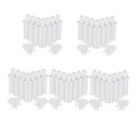Artibetter 200 pcs repair Spring Loaded Telescopic Windows Replacing Pin Shutter White Tools Louvers Furniture Home Re Supplies Plantation Replacement for