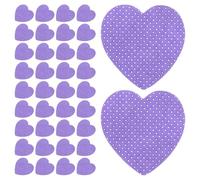 Artibetter 200 Sheets Professional Nail Polish Remover Wipes Heart Shaped Cotton Pads Comfortable and Easy to Carry Nail Remover for Manicure the Go