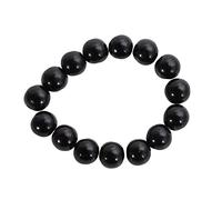 ARTIBETTER 2000Pcs Black Round Abs Simulation Pearl Beads for DIY Jewelry Making Clothes Accessories Wedding Crafts Durable and Fade Resistant Beads for Cross Stitch and Costume Design