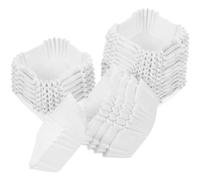 Artibetter 2000pcs White Paper Baking Cups Muffin Liners with No Peculiar Smell and Beautiful Shape for Birthday Celebrations and Restaurant Use