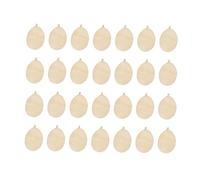 ARTIBETTER 200pcs Balloon-Shaped Unfinished Wood Circles for DIY Crafts Lightweight Blank Wood Slices for Painting Hanging Plaques Christmas Tree Decorations Wedding and Birthday Ornaments