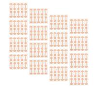 Artibetter 200pcs Beige Wing of Nose Shape Strips Self-adhesive Nose Lifting Tape Lightweight Comfortable Cloth Material Contour Patches for Social Events and Work