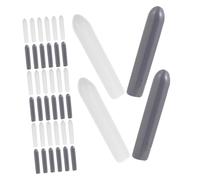 Artibetter 200pcs Dishwasher Top Rack End Caps in Gray Cap for Dishwasher Rack Cover Tine Tip Protector for Easy Cleaning