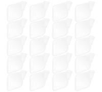 Artibetter 20pcs Adjustable Plastic Refrigerator Bin Separator for Beverage and Cans with Effortless Installation, for Refrigerator Organization in Home Kitchen