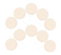 Artibetter 20pcs Cotton Replacement Filter Cloth for Syphon Coffee Maker Reusable Coffee Filtering Cloth Suitable for Kitchen and Office Use