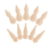 ARTIBETTER 20pcs DIY Craft Figures for Painting Projects for Christmas Decorations and Family Activities Blank Canvas for Creative Expression