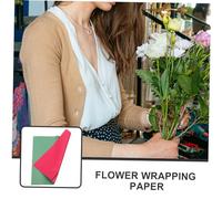 ARTIBETTER 20pcs Floral Wrapping Paper Sheets Double Sided Gift Wrap for Bouquets and Seasonal Packaging Smooth Texture Delicate Colors for DIY Flower Arrangement and Present Wrapping