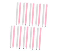 Artibetter 20pcs Lcd Writing Tablet Stylus Pen Replacement for Touch Screen Digital Drawing Pad, Toddler and Student Stylus Set in White Light Pink for Learning and Note Taking
