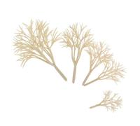 ARTIBETTER 20PCS Miniature Model Trees for DIY Crafts Realistic Simulation Trunk Texture Mixed Architectural Scale Accessories for Train Scenery Micro Landscape Urban Planning Displays